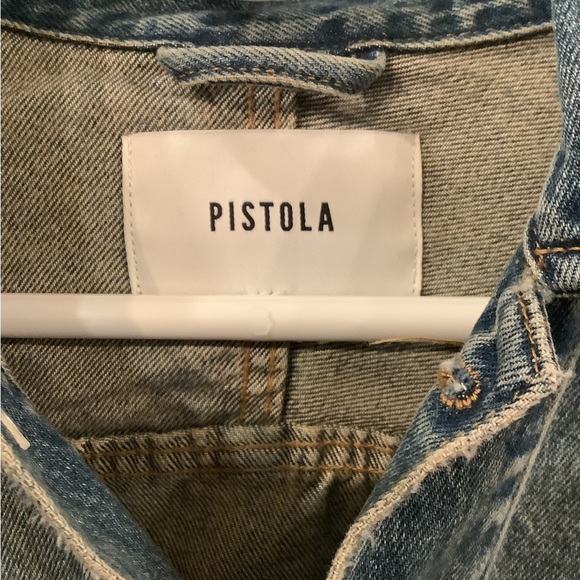 NWOT Pistola Loose Fit Jean Jacket - Picture 3 of 4